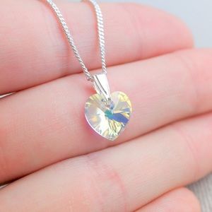 Swarovski Crystal Small Heart Pendant